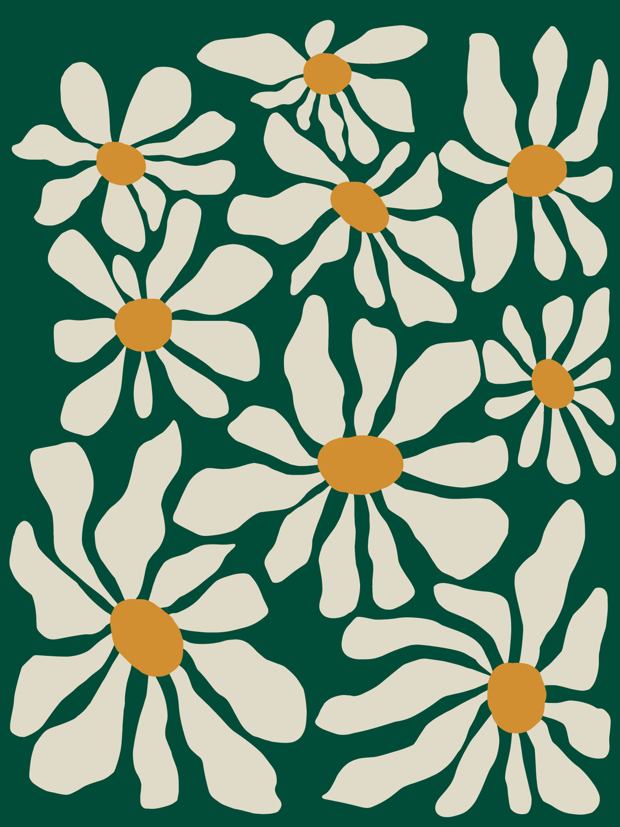 Happy Flora Poster och Canvastavla