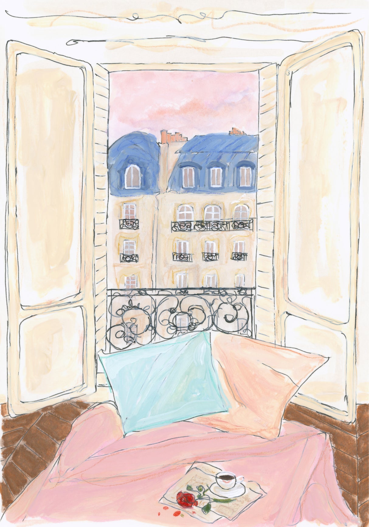Cozy Apartment 70x100 Poster och Canvastavla