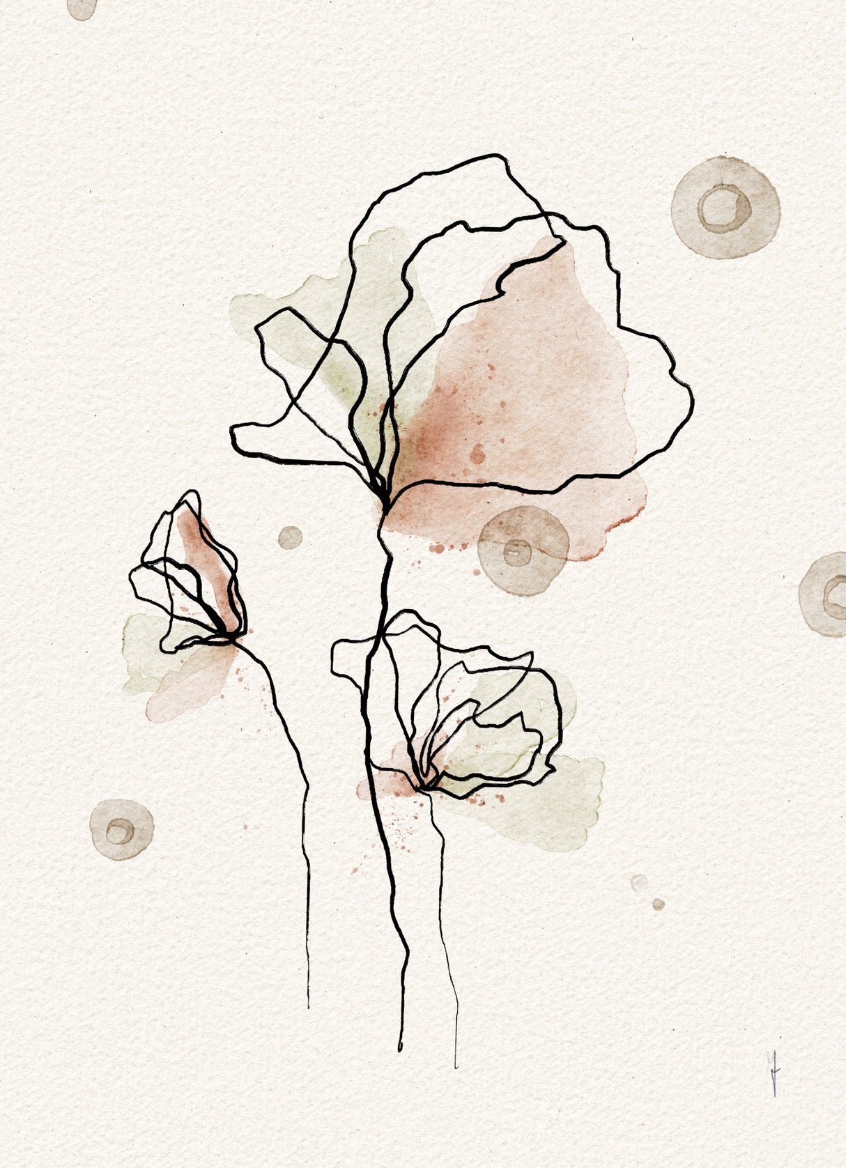 BOTANICAL SUNLOVER Poster och Canvastavla