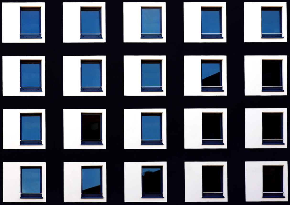 Black and Blue Poster och Canvastavla