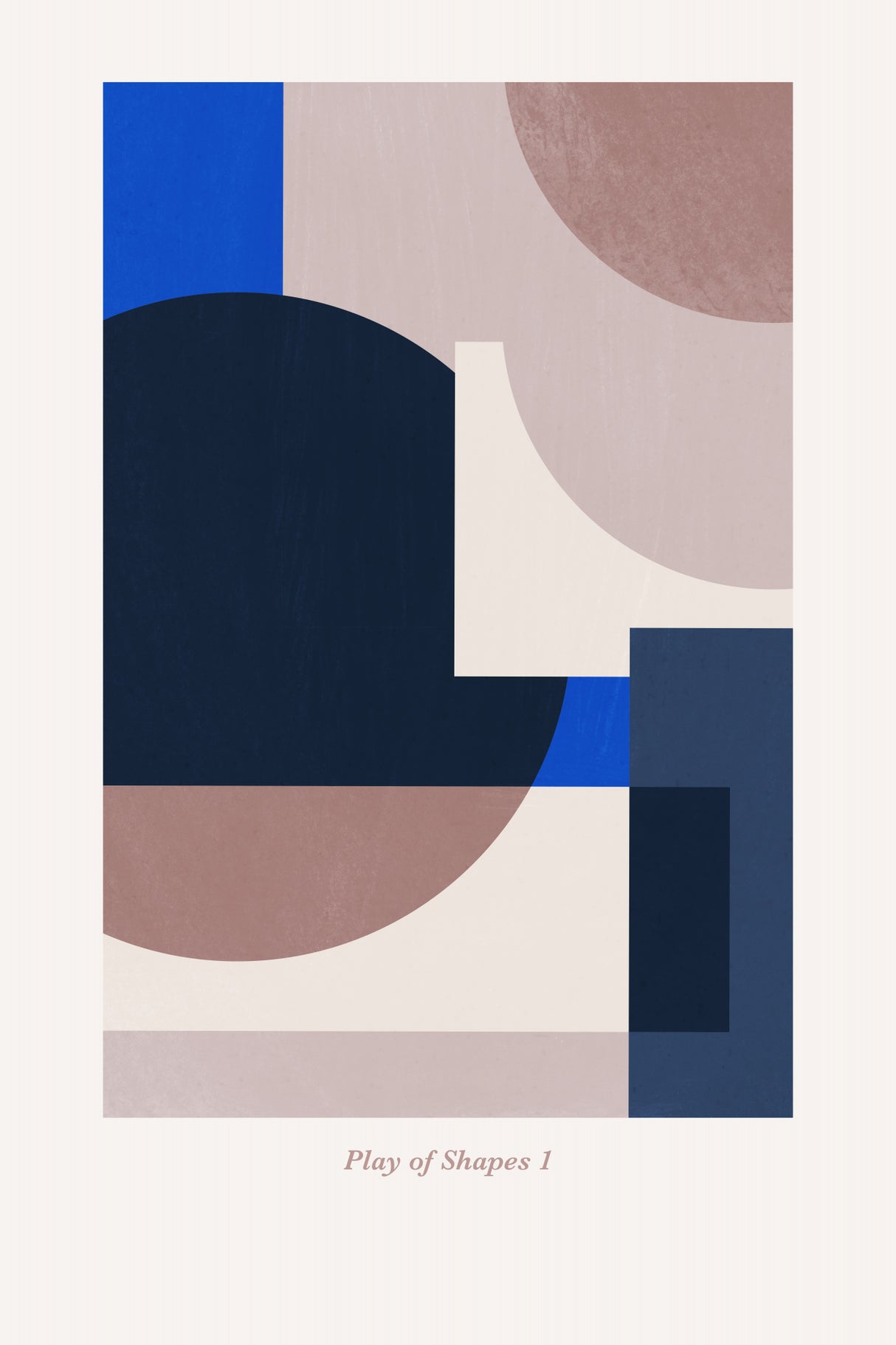 Play of Shapes 1 Poster och Canvastavla