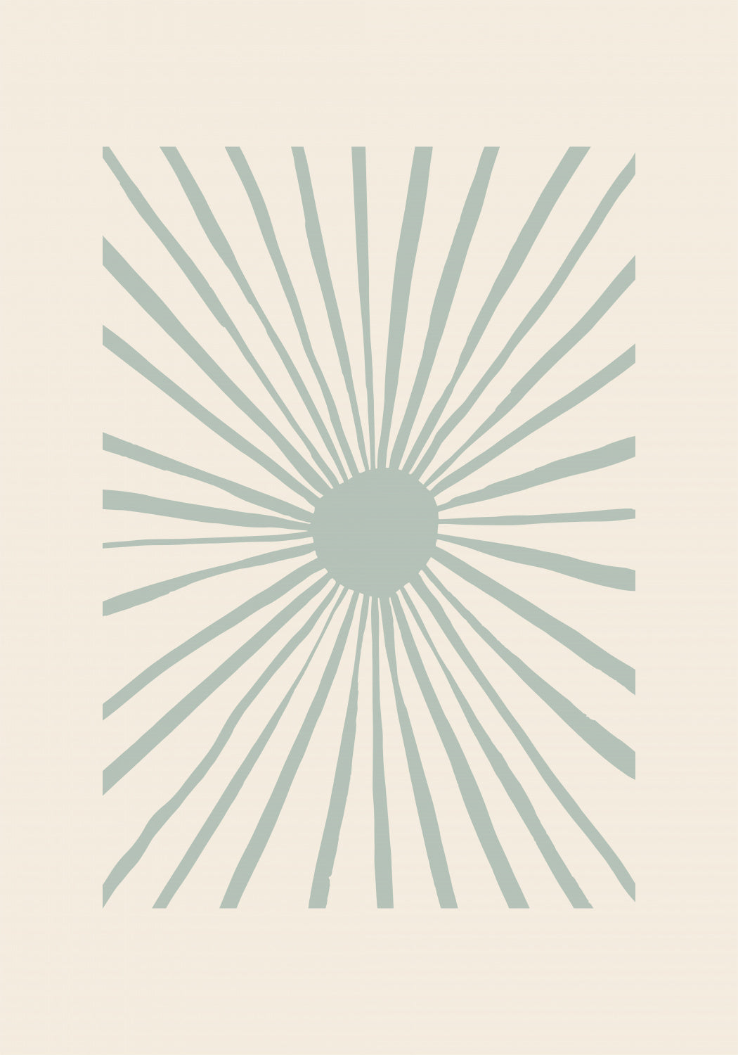 The Sun Grey Poster och Canvastavla