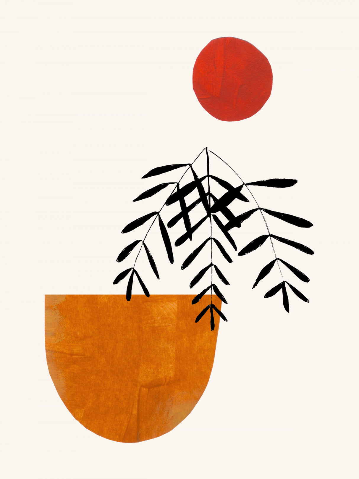 Autumn Vine Poster och Canvastavla