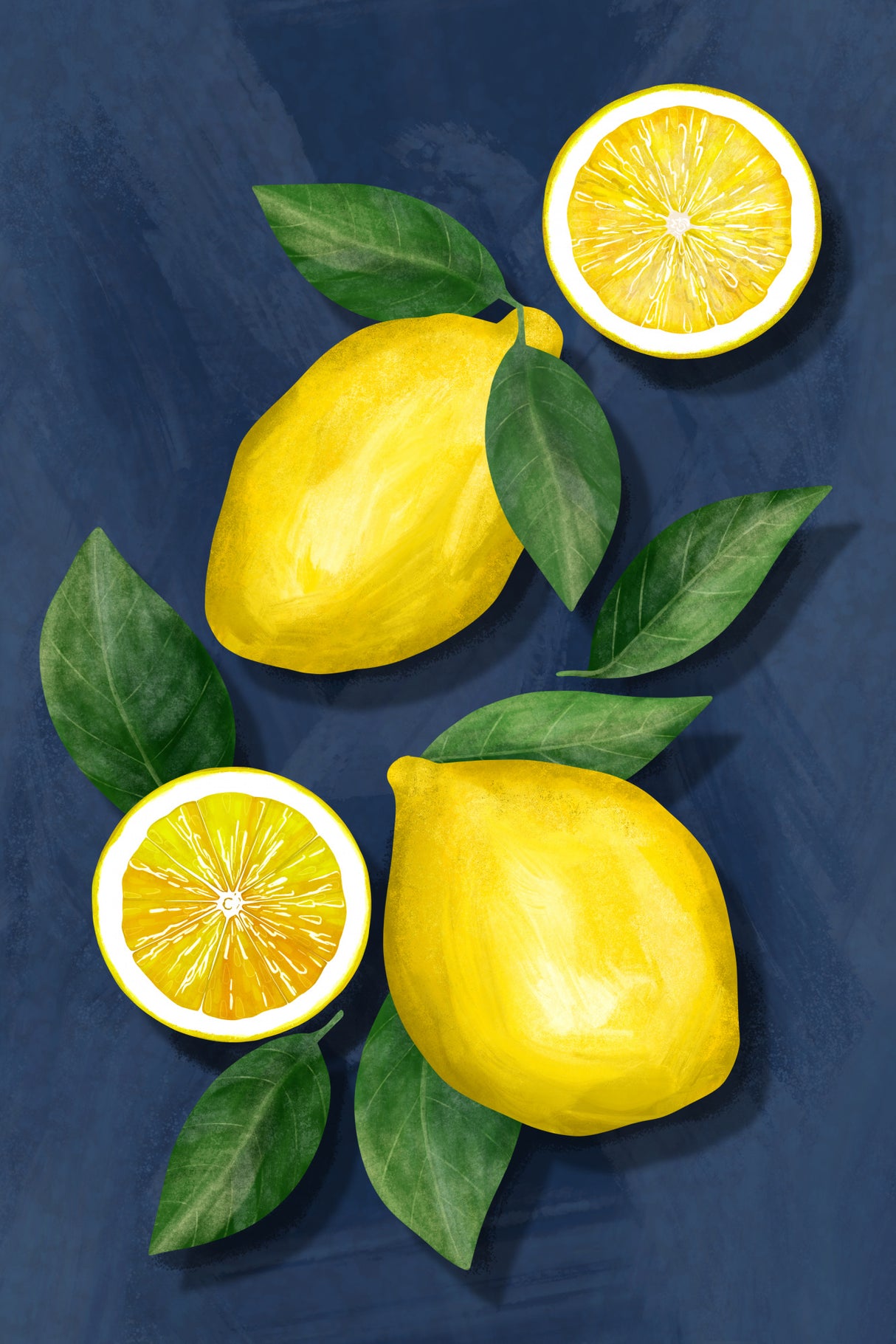 Lemons Poster och Canvastavla