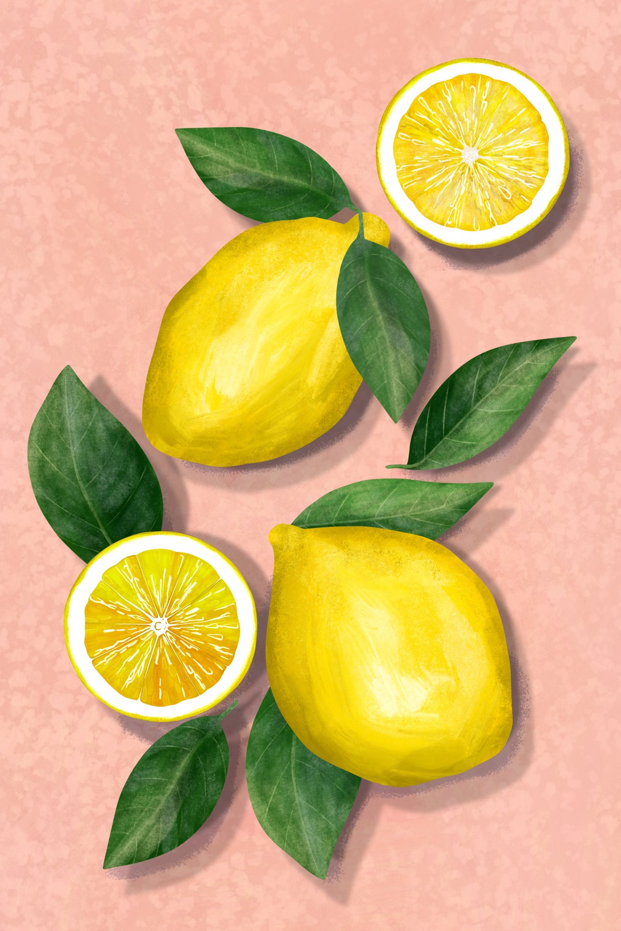 Lemons Poster och Canvastavla
