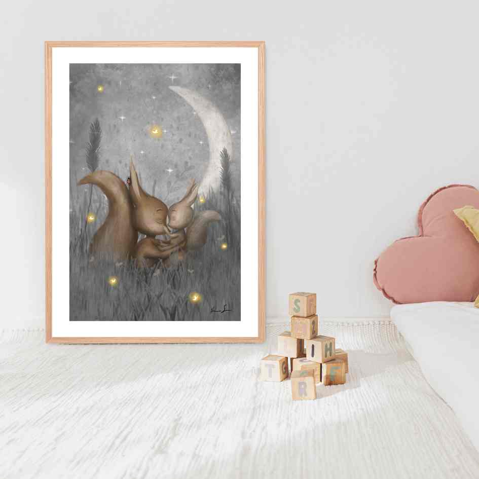 mamma-ekorre-natt poster