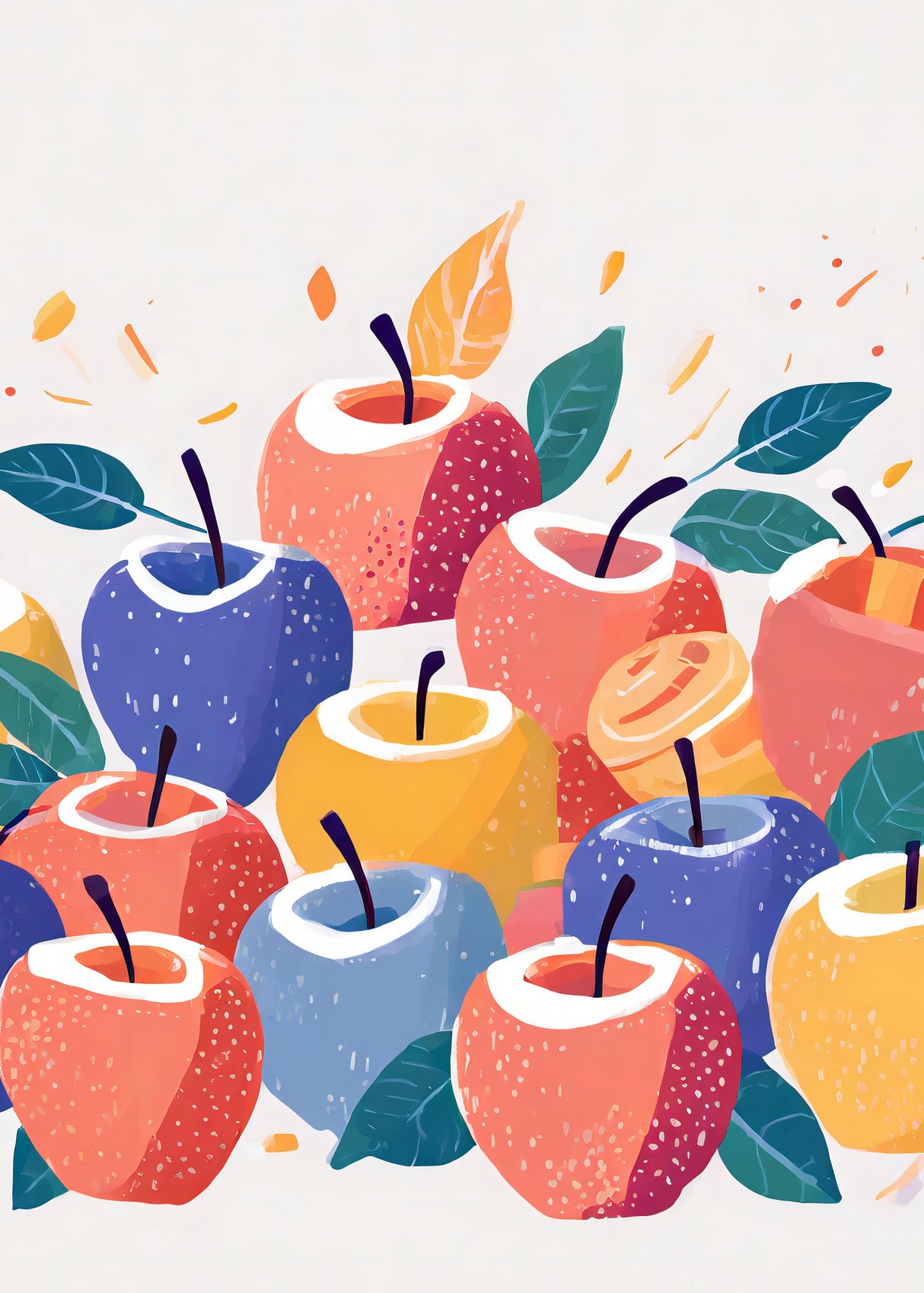 Apples Poster och Canvastavla