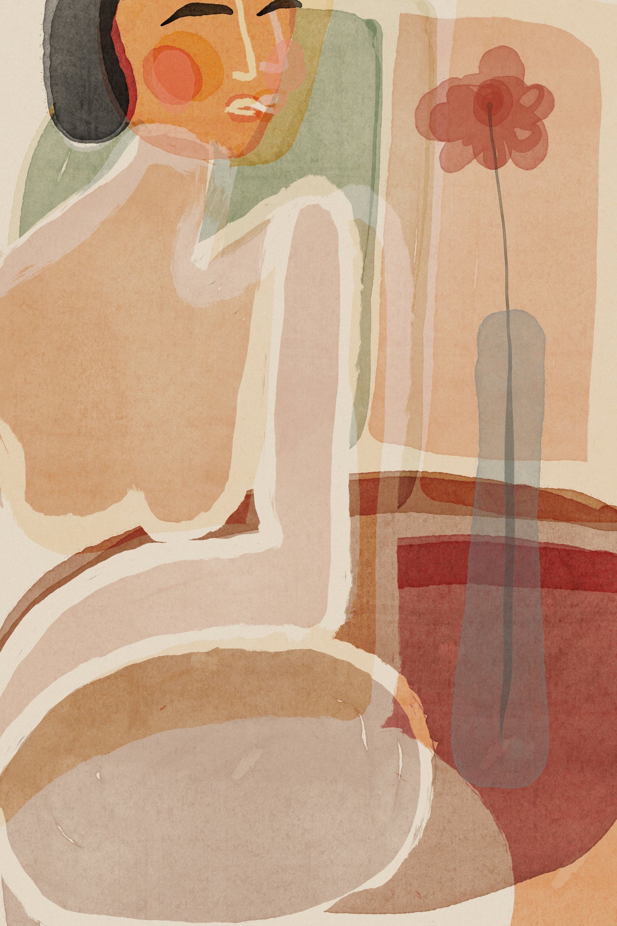 Paris Poster och Canvastavla