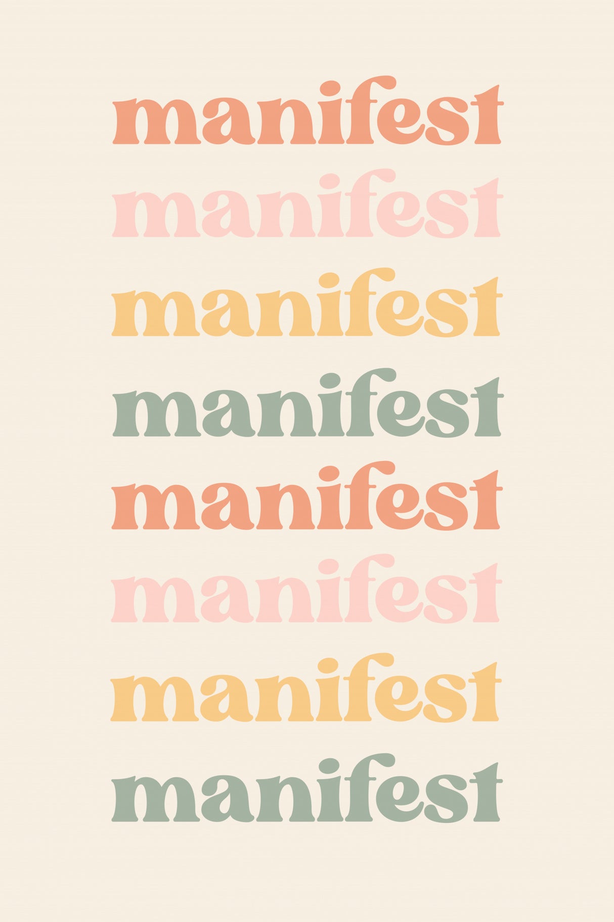Manifestcolour Ratio2x3 Poster och Canvastavla