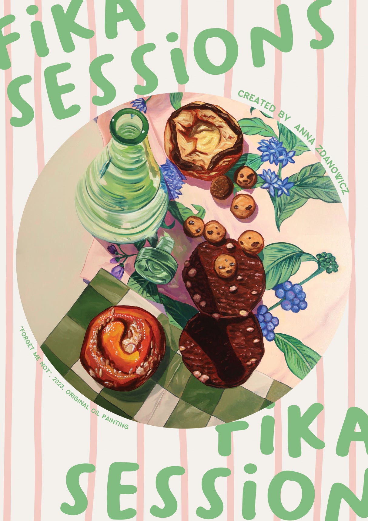 Forget Me Not Poster och Canvastavla