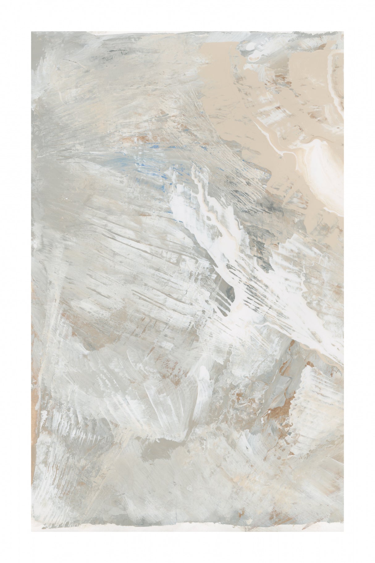 Textured Tides 1 Poster och Canvastavla