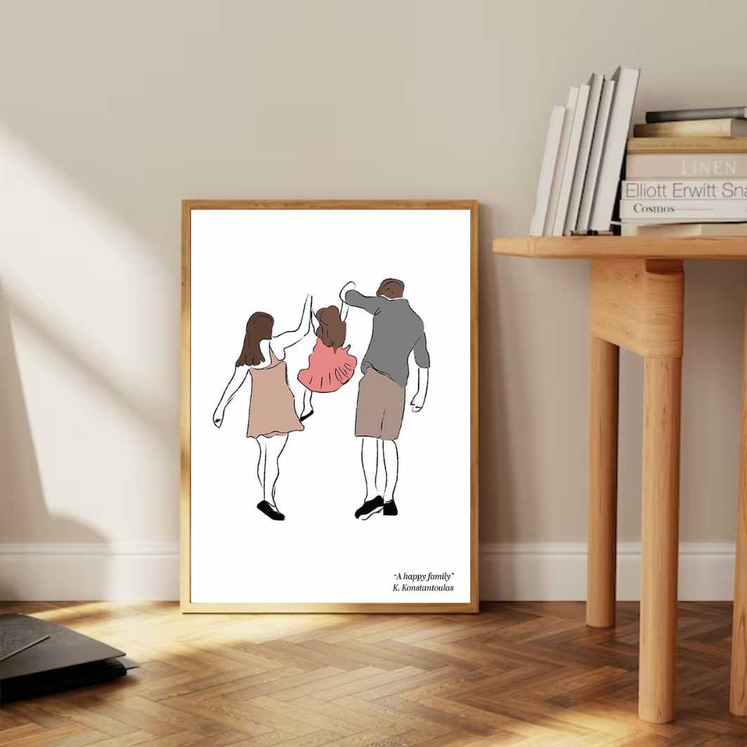 A happy family Poster