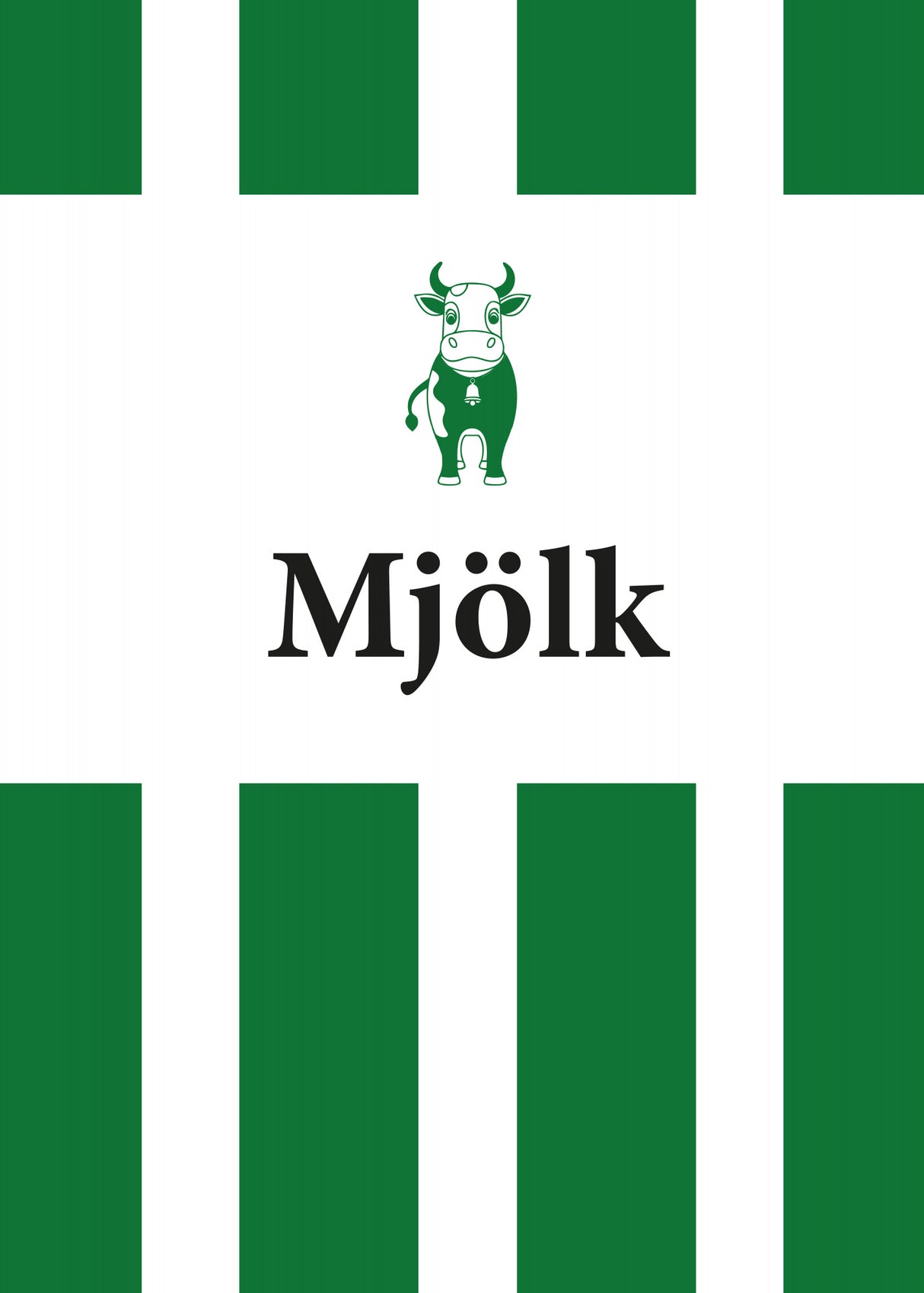 Mjölk Röd Poster och Canvastavla