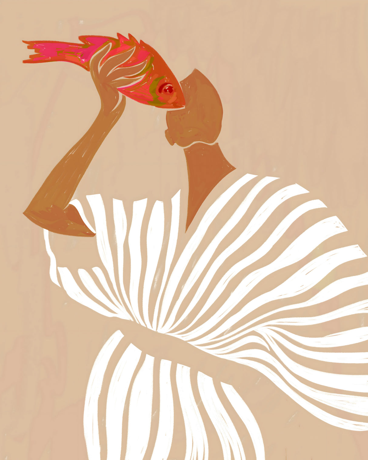 Fish Eye Paradox Poster och Canvastavla