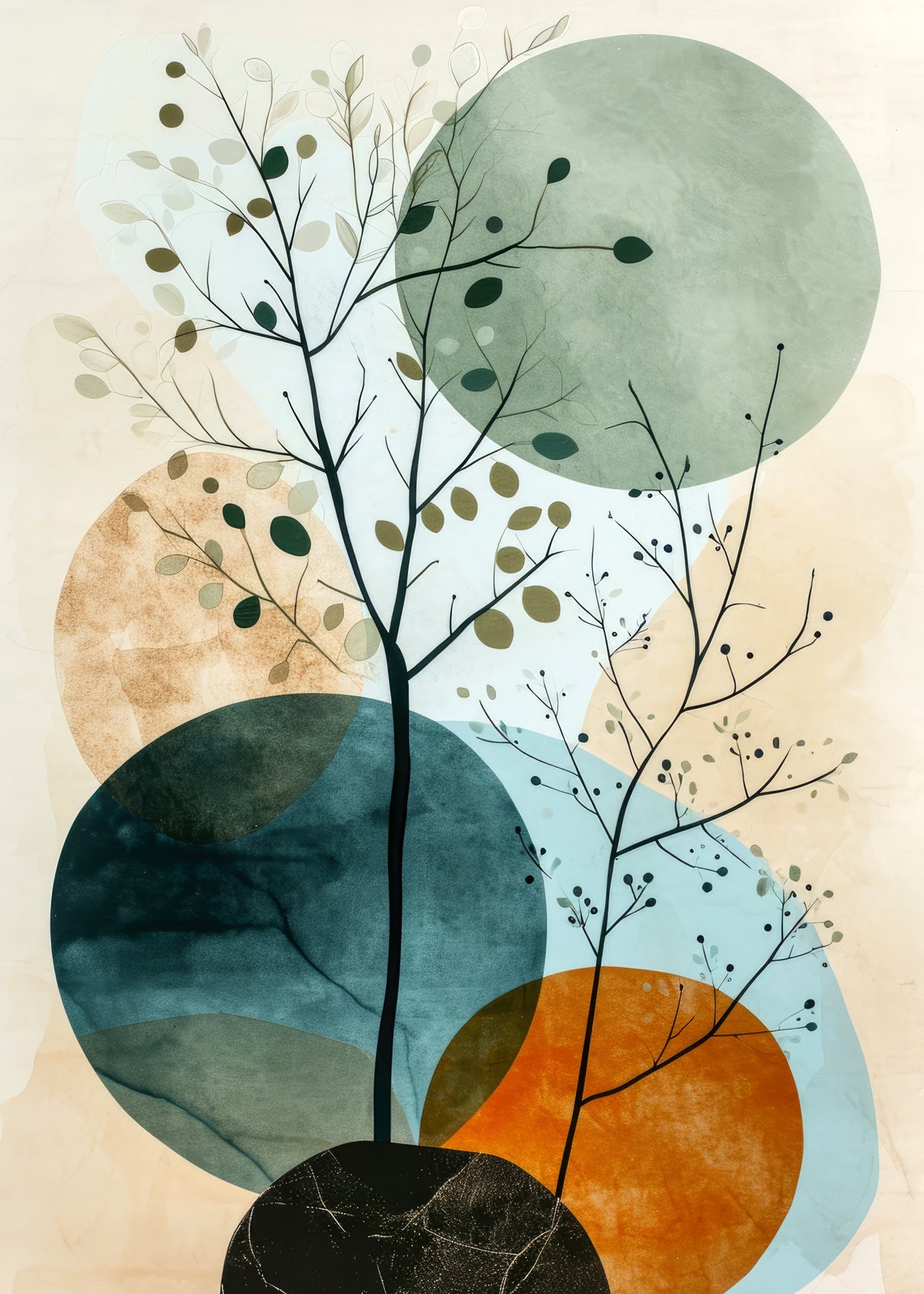 Minimal Calms 8 Poster och Canvastavla