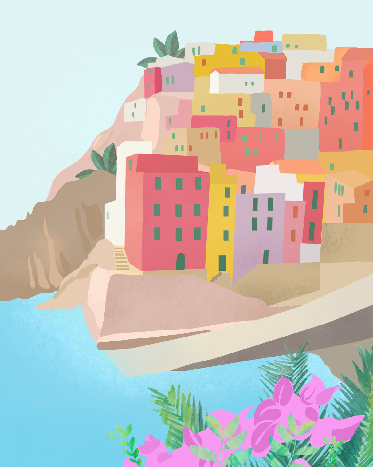 Italy Poster och Canvastavla