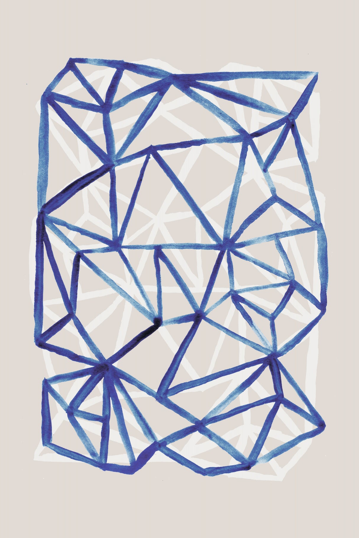 The Grid 1 Poster och Canvastavla