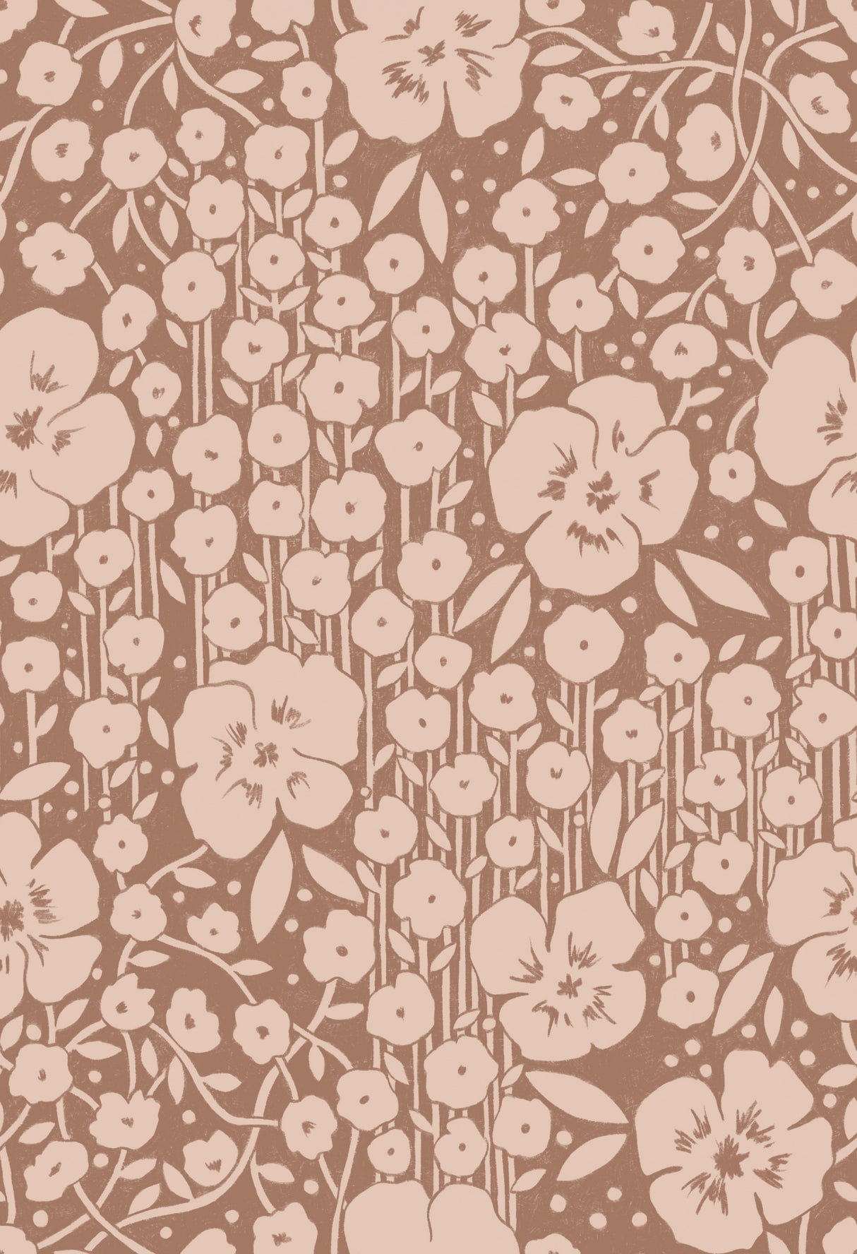 Flower Poem Poster och Canvastavla