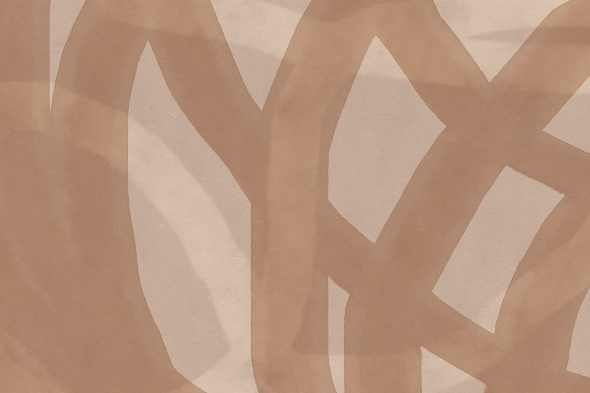 Neutral Abstract Watercolor In Nude and Pastel 9 Poster och Canvastavla