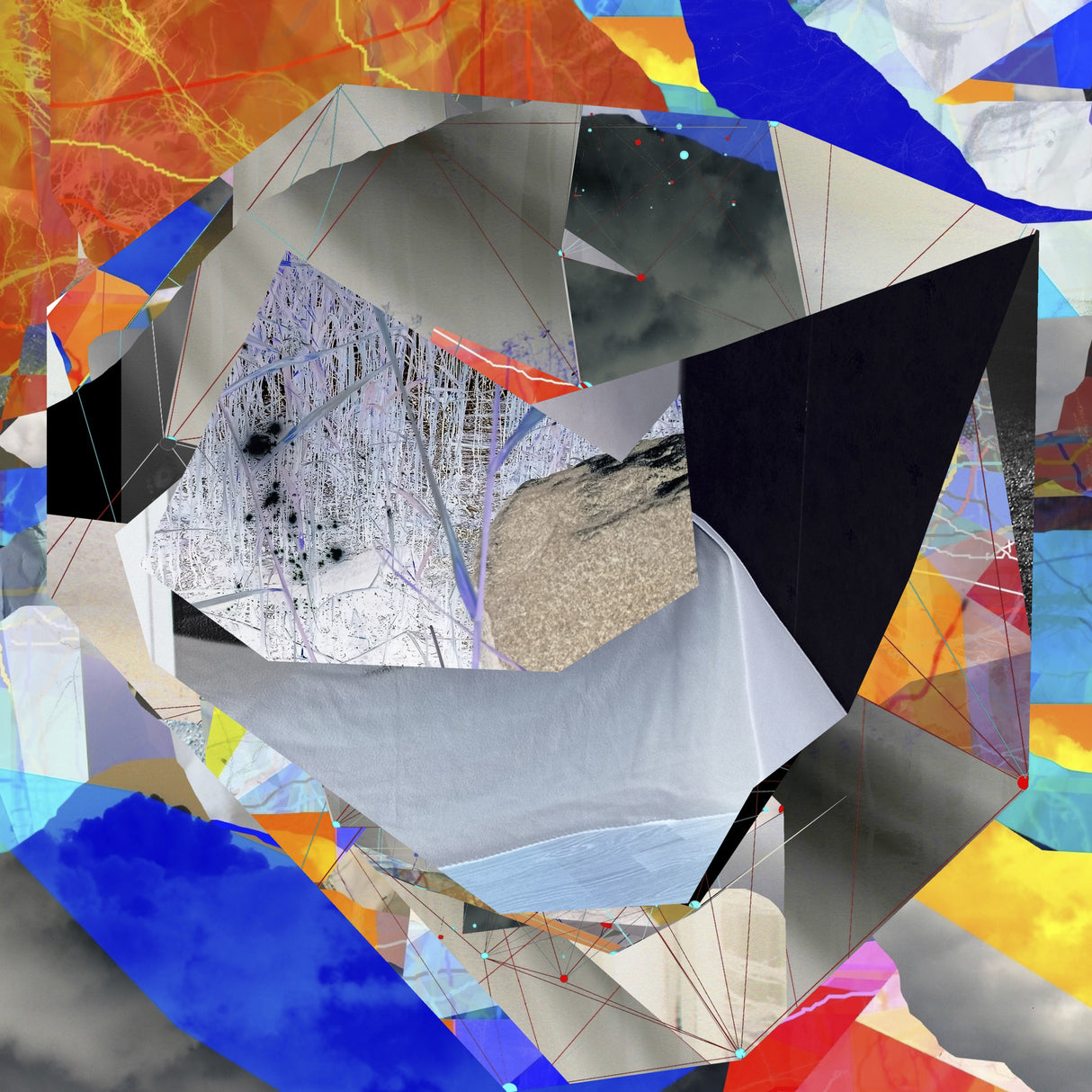 Abstract composition No 2 Poster och Canvastavla