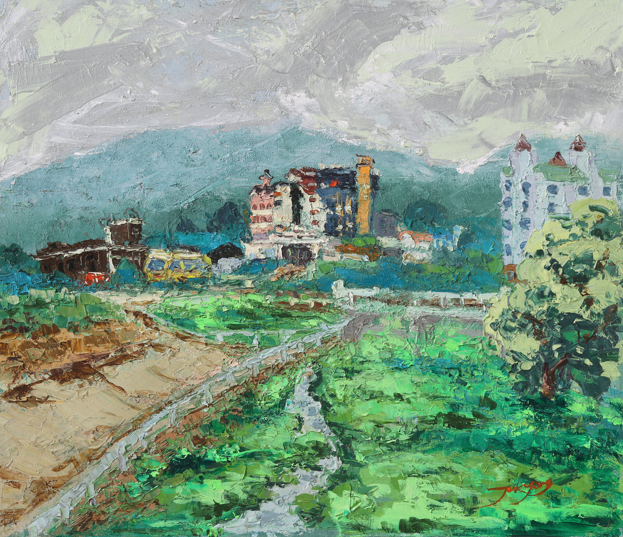 Hometown Poster och Canvastavla