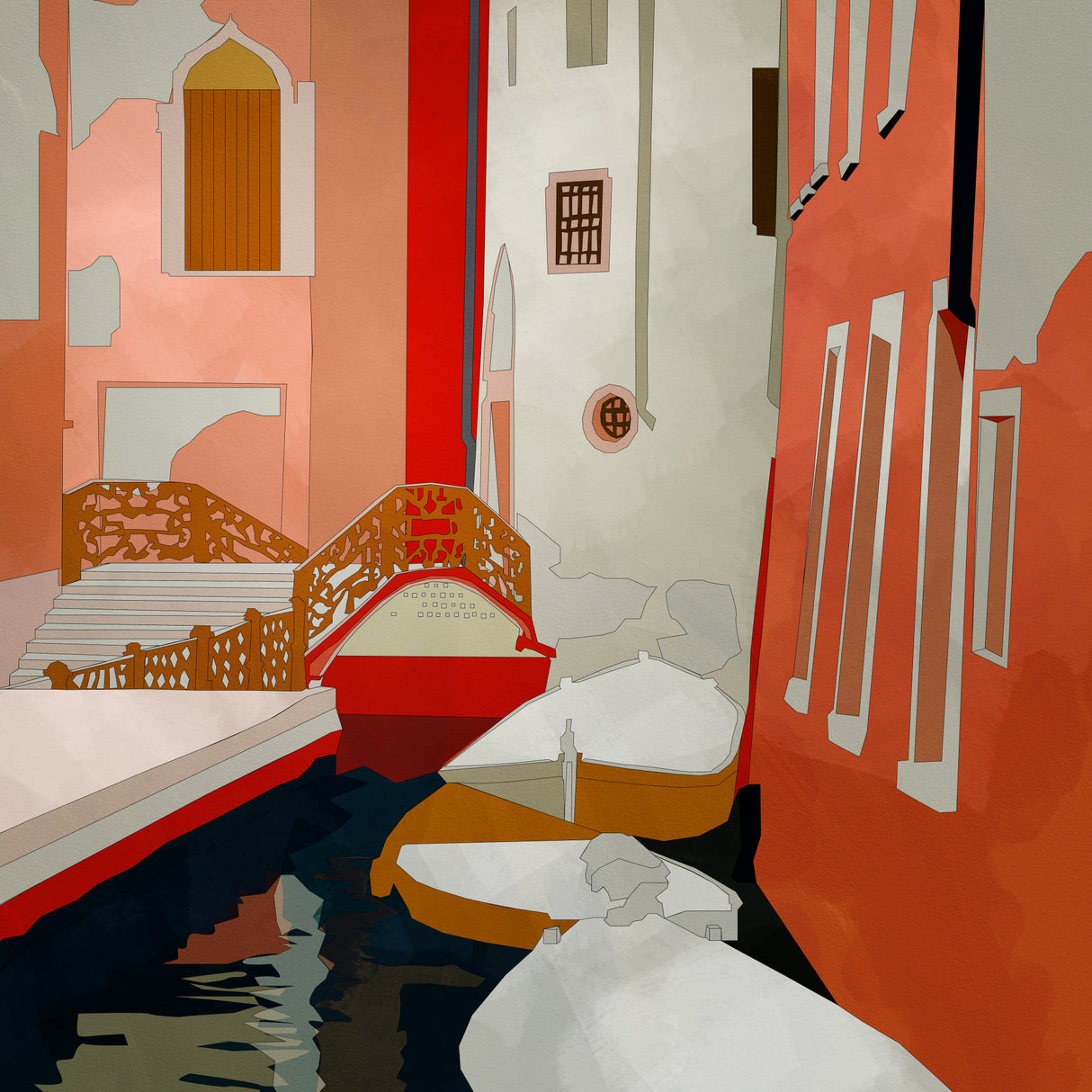 Venedig2 Poster och Canvastavla