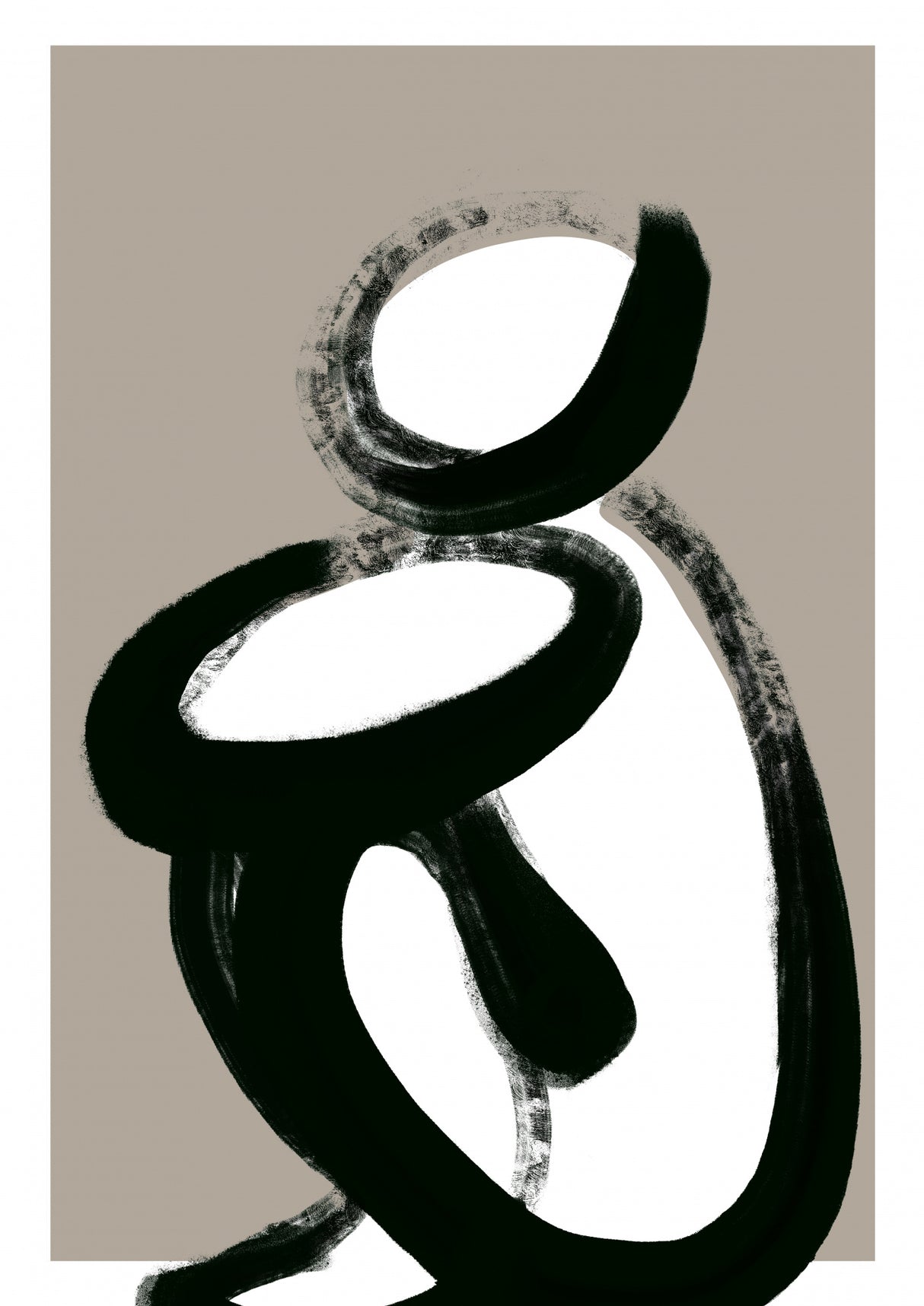 Sit And Wait Poster och Canvastavla