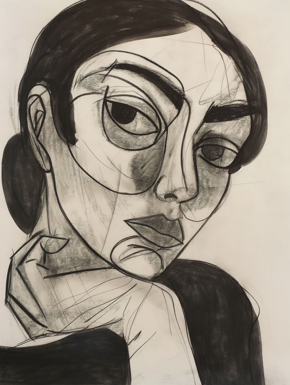 Intelectual Woman Poster och Canvastavla