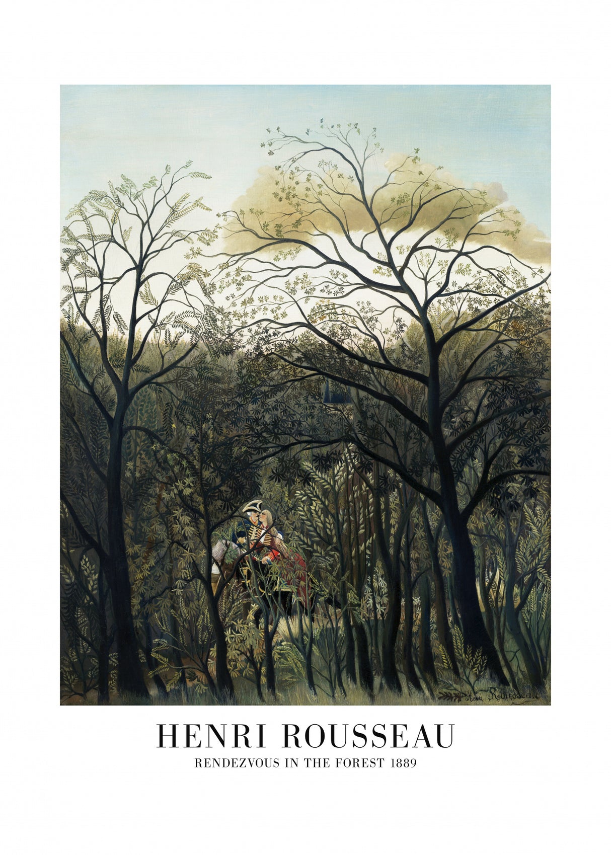 Rendezvous In The Forest Poster och Canvastavla