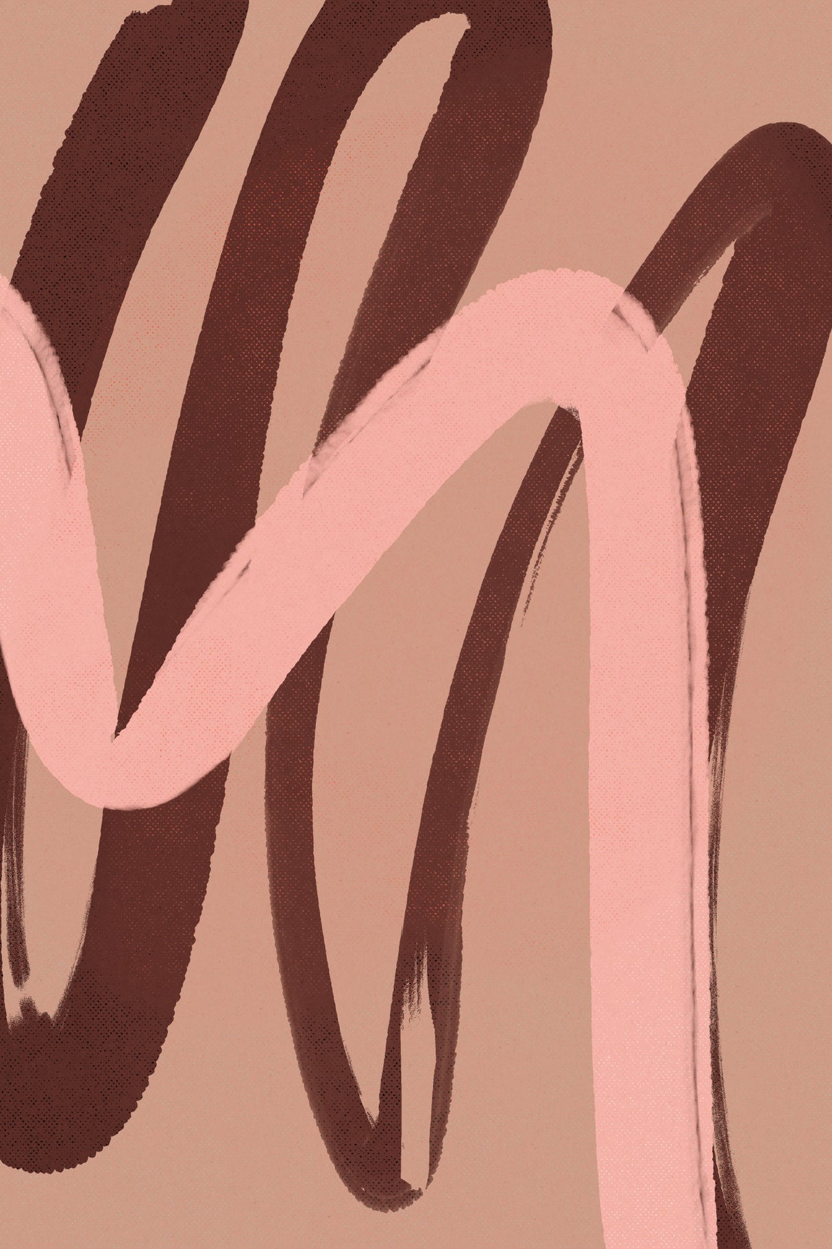 Colorstrokesno19 Poster och Canvastavla