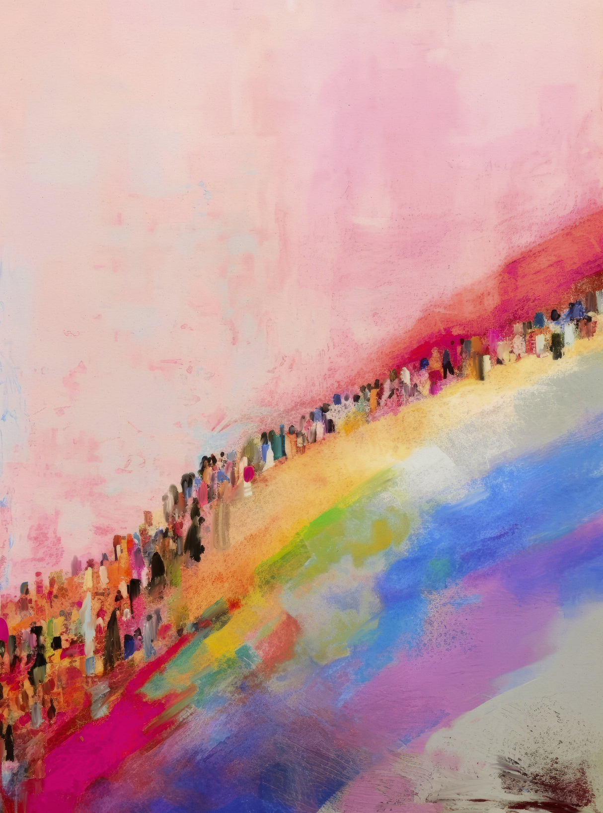 The Love In Us No 7 Poster och Canvastavla