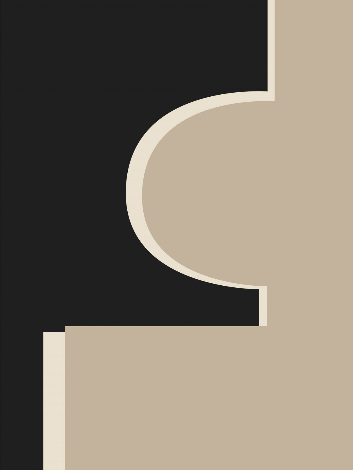 Abstract Graphic Shapes Poster och Canvastavla