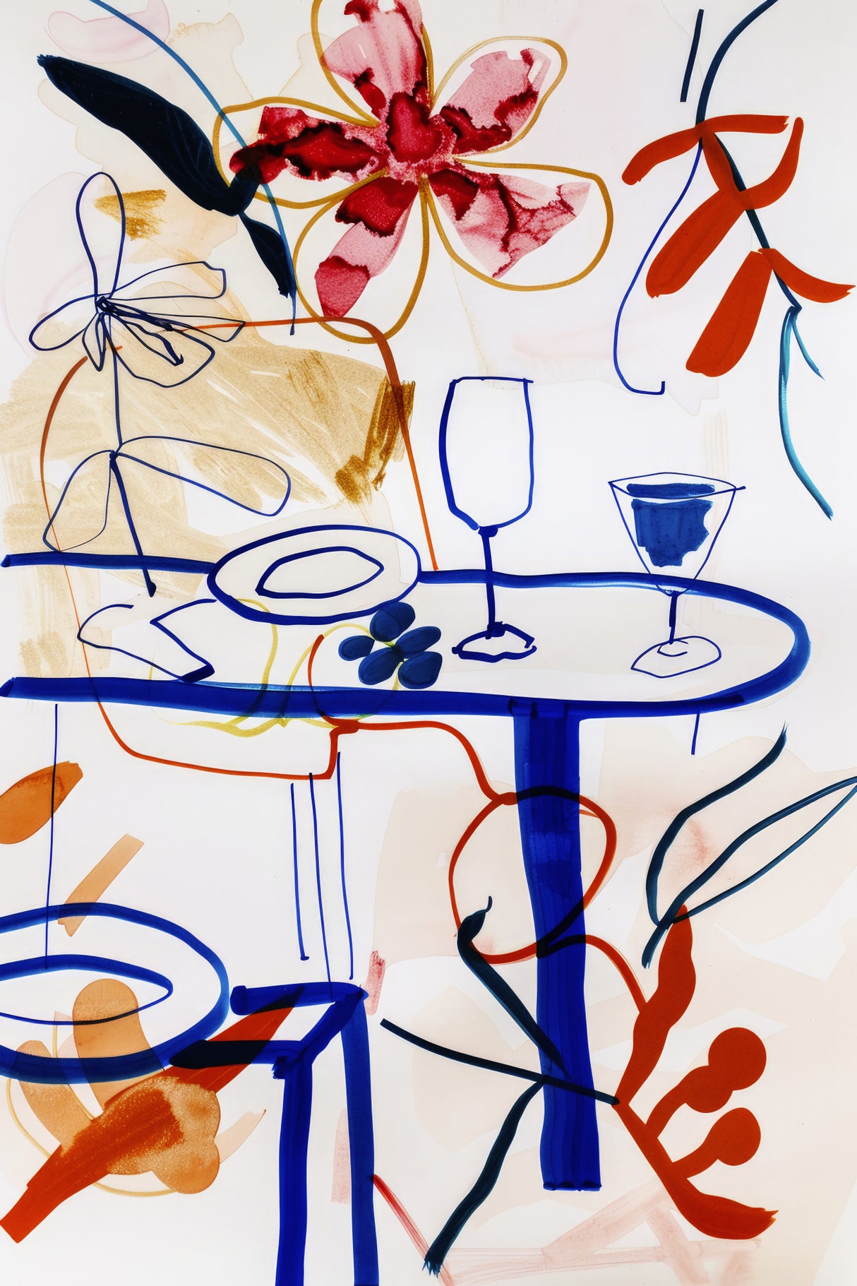 Kitchenstillllife Poster och Canvastavla
