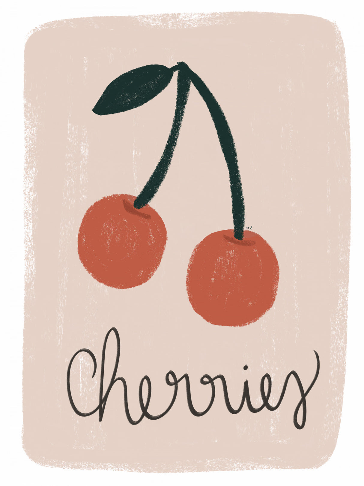 Cherries 18x24 Poster och Canvastavla