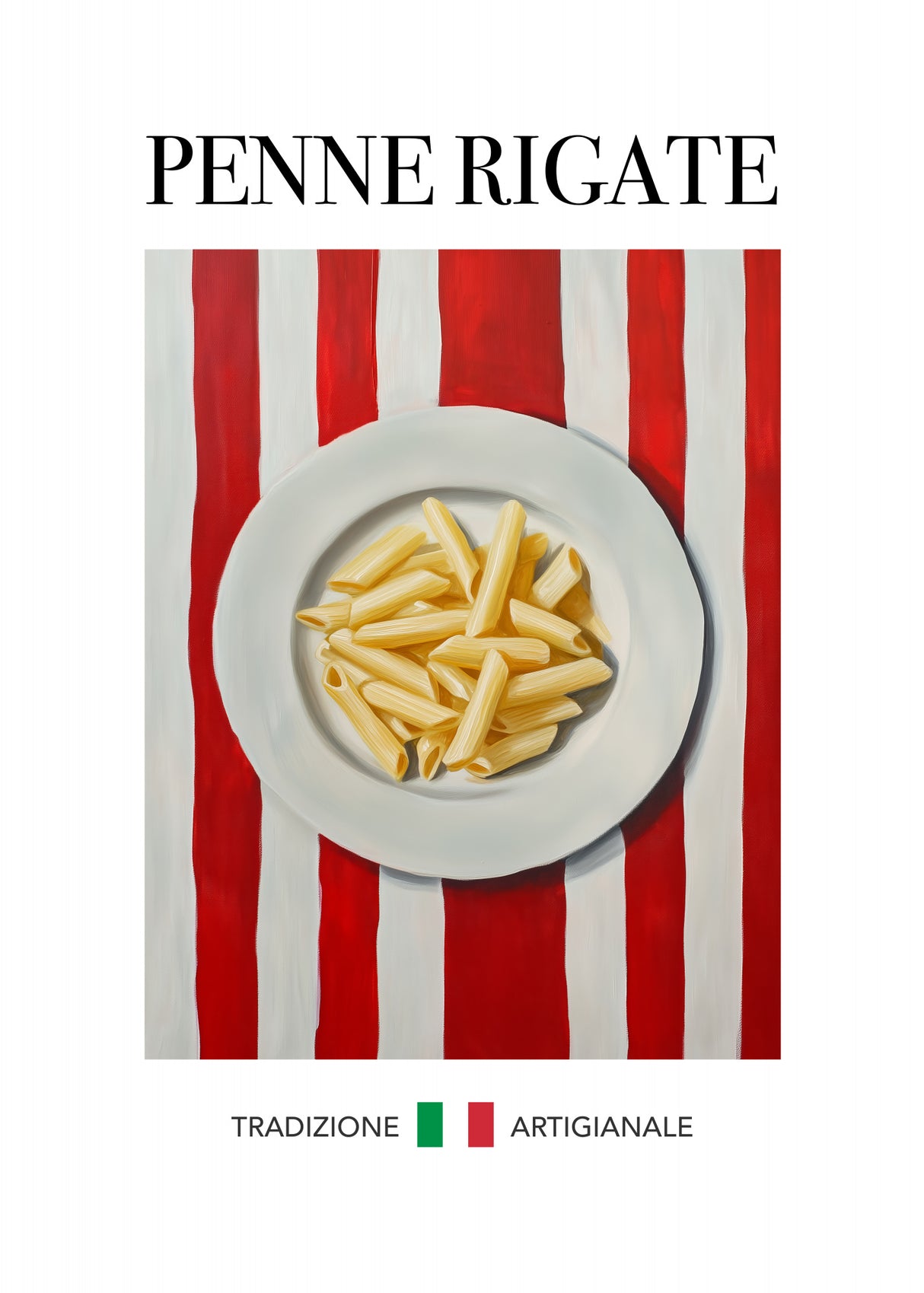 Penne Rigate Poster och Canvastavla