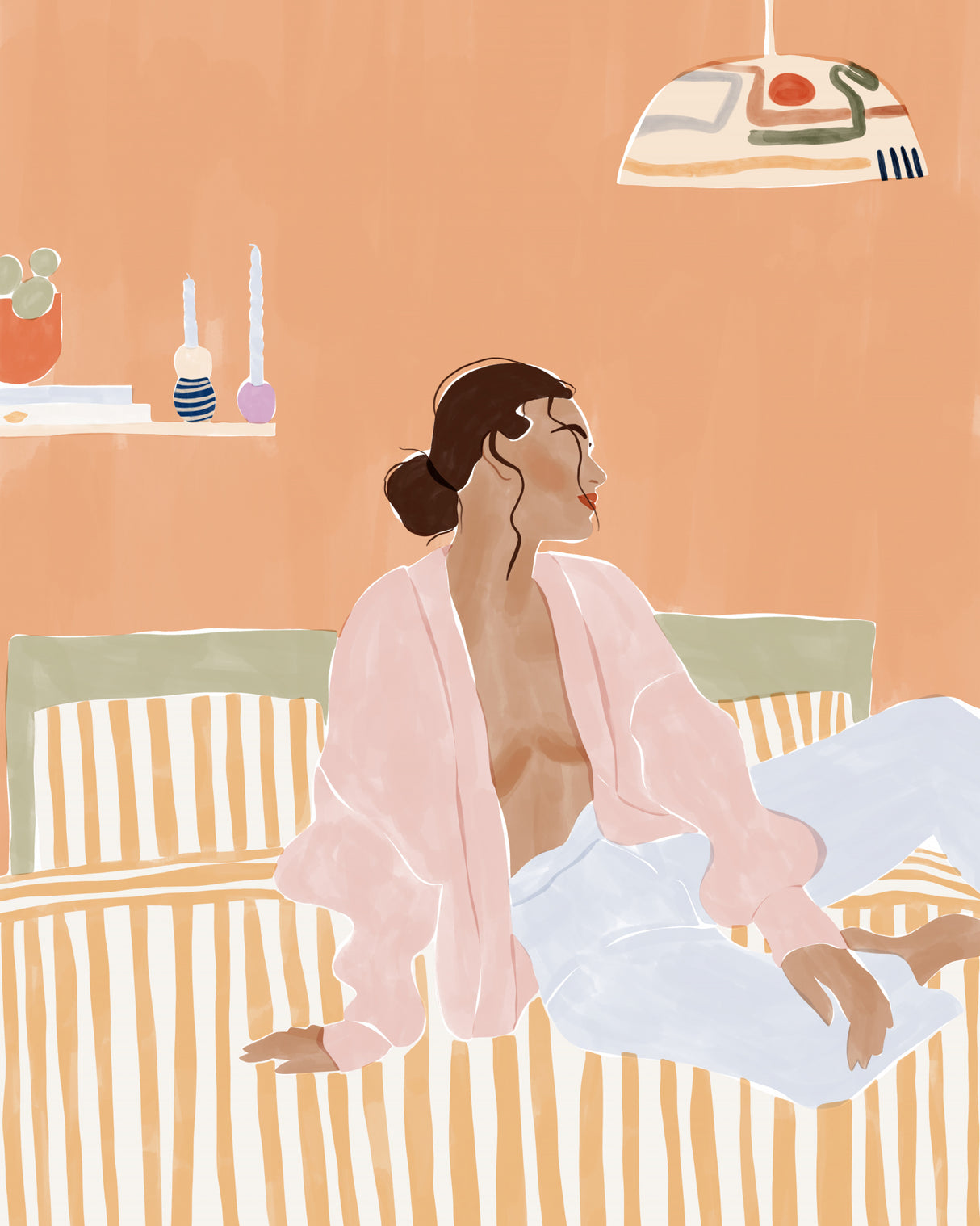 Just Let Me Chill Poster och Canvastavla