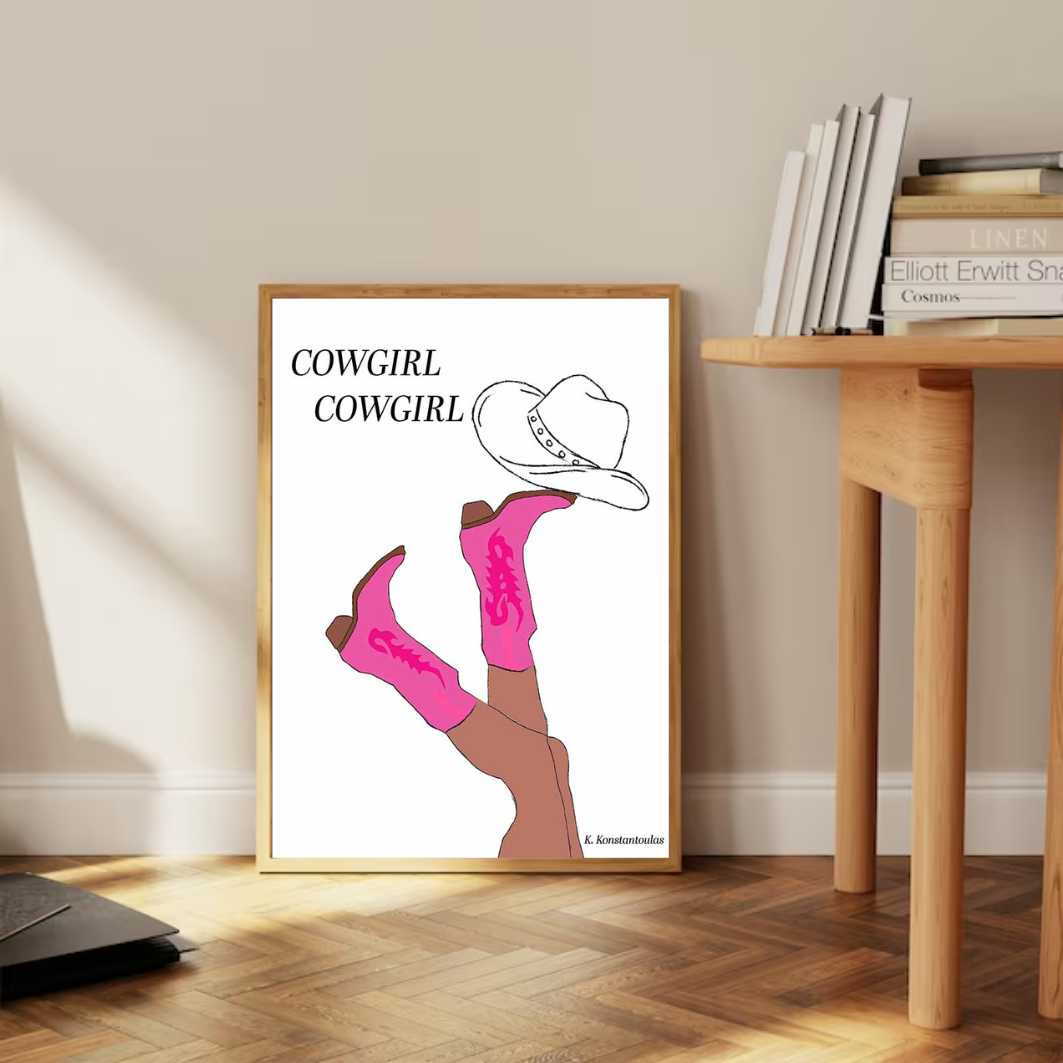 Cowgirl Poster