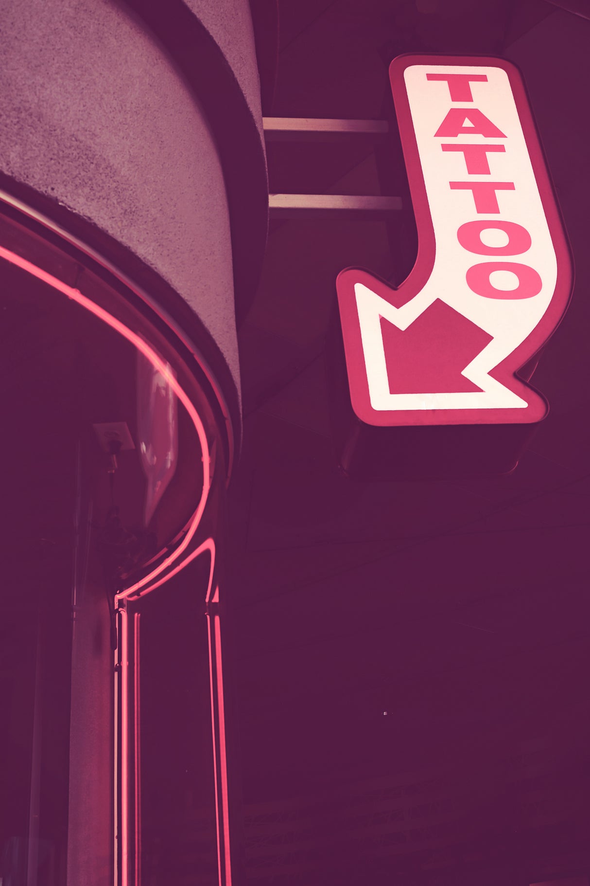 Las Vegas Tattoo Poster och Canvastavla