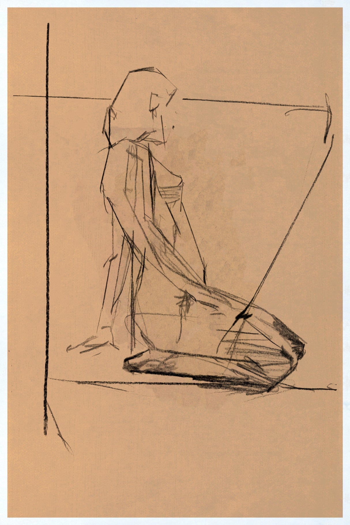 Étude Féminine No.5 Poster och Canvastavla