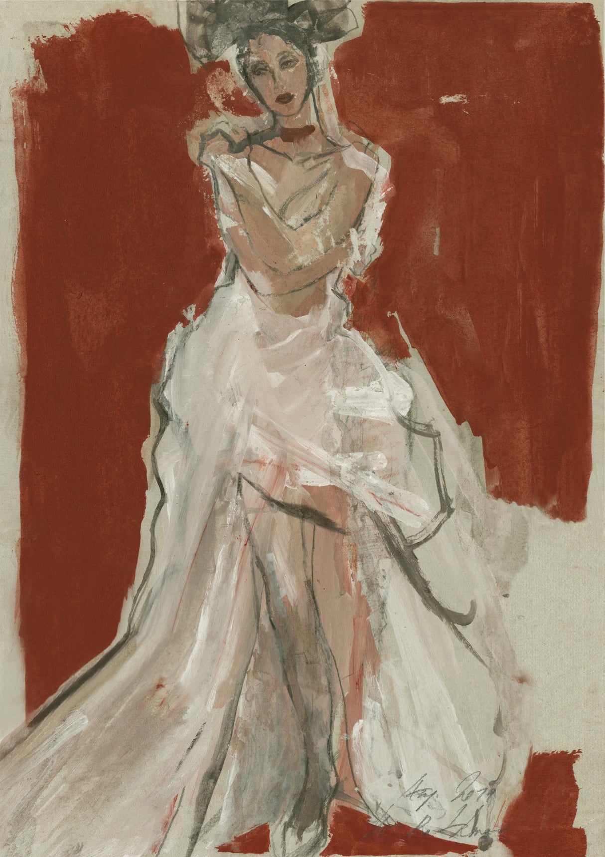 Hommage à Leonor Fini III Poster och Canvastavla