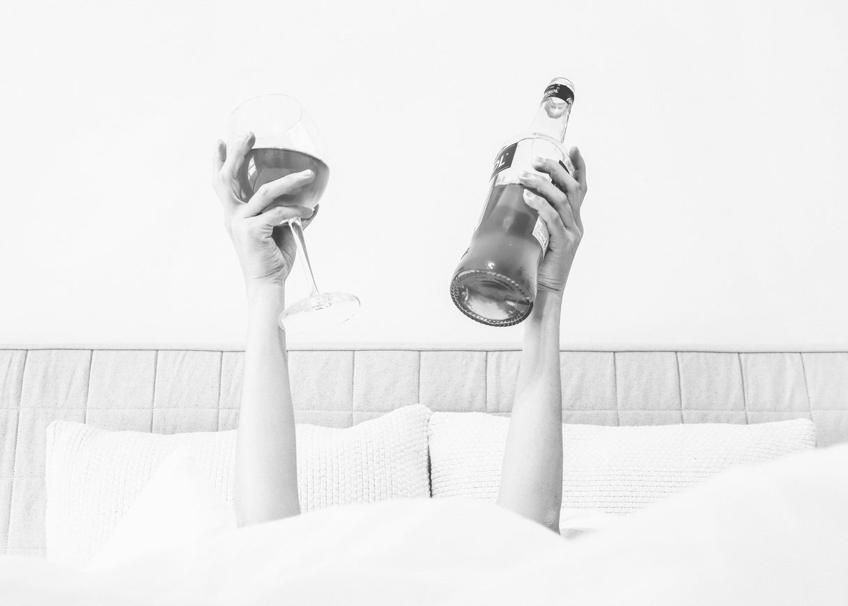 Aperol In Bed Horisontal Poster och Canvastavla
