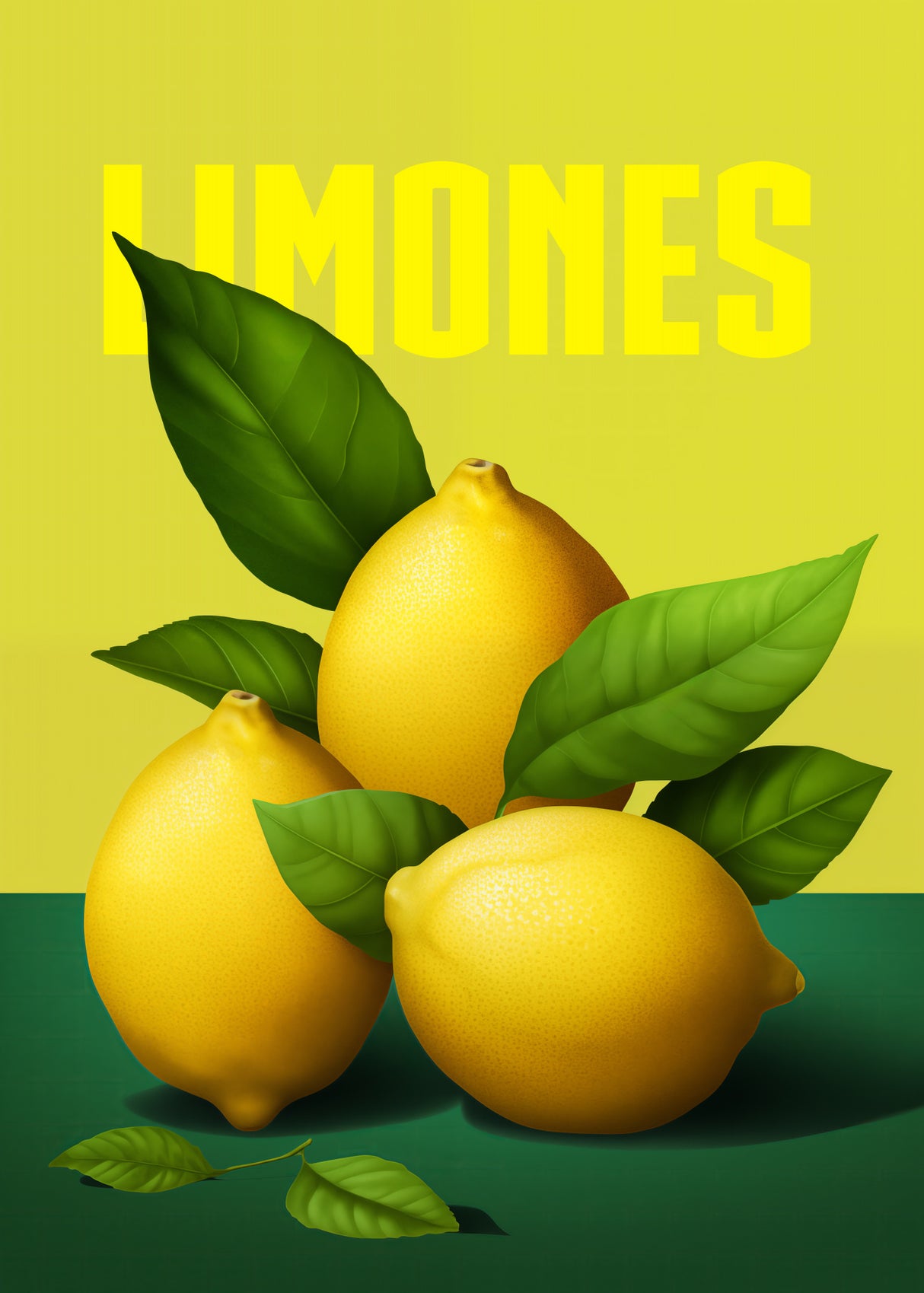 Limones Poster och Canvastavla