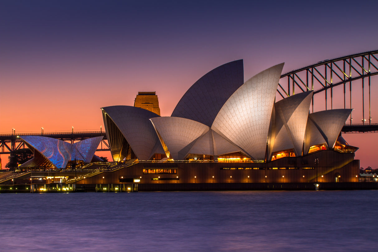 Opera House Poster och Canvastavla