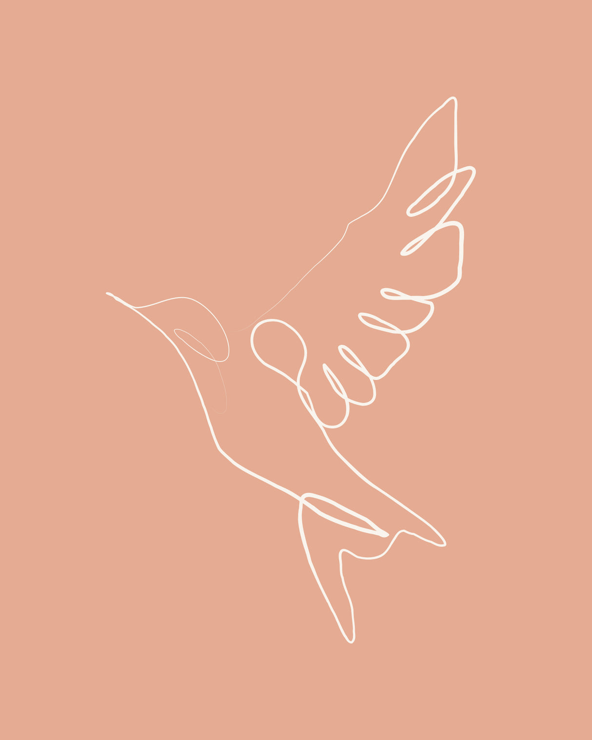 Bird Poster och Canvastavla