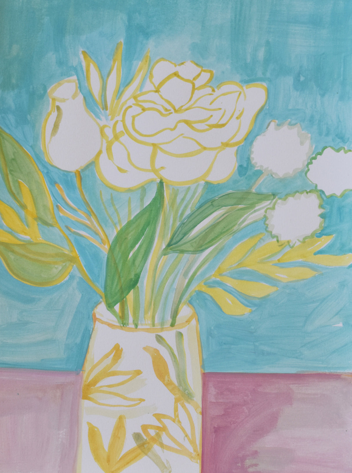 Flowers Poster och Canvastavla