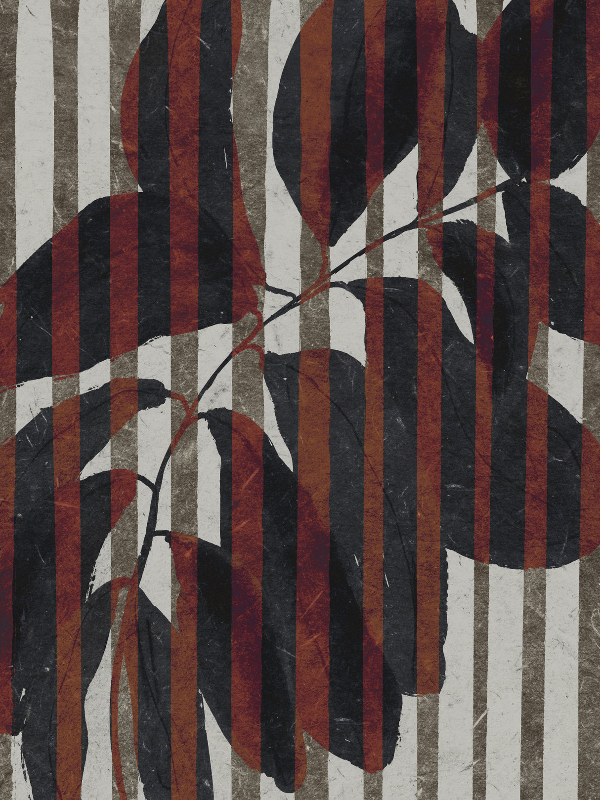 Plantandstripes Poster och Canvastavla