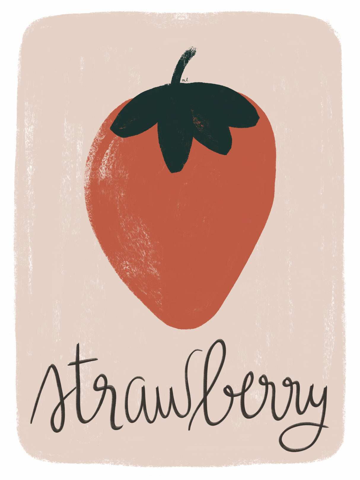 Strawberry 18x24 Poster och Canvastavla