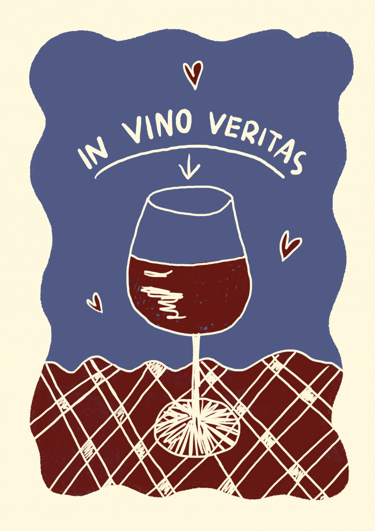 Invinoveritas Up Poster och Canvastavla