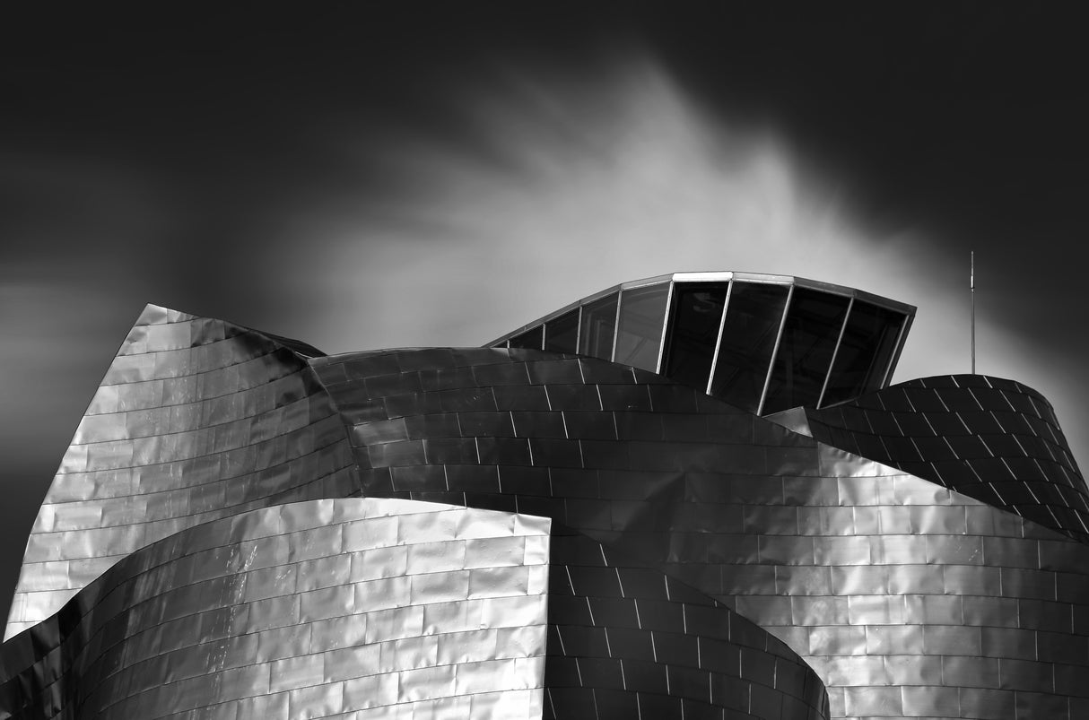 Gehry in Bilbao Poster och Canvastavla