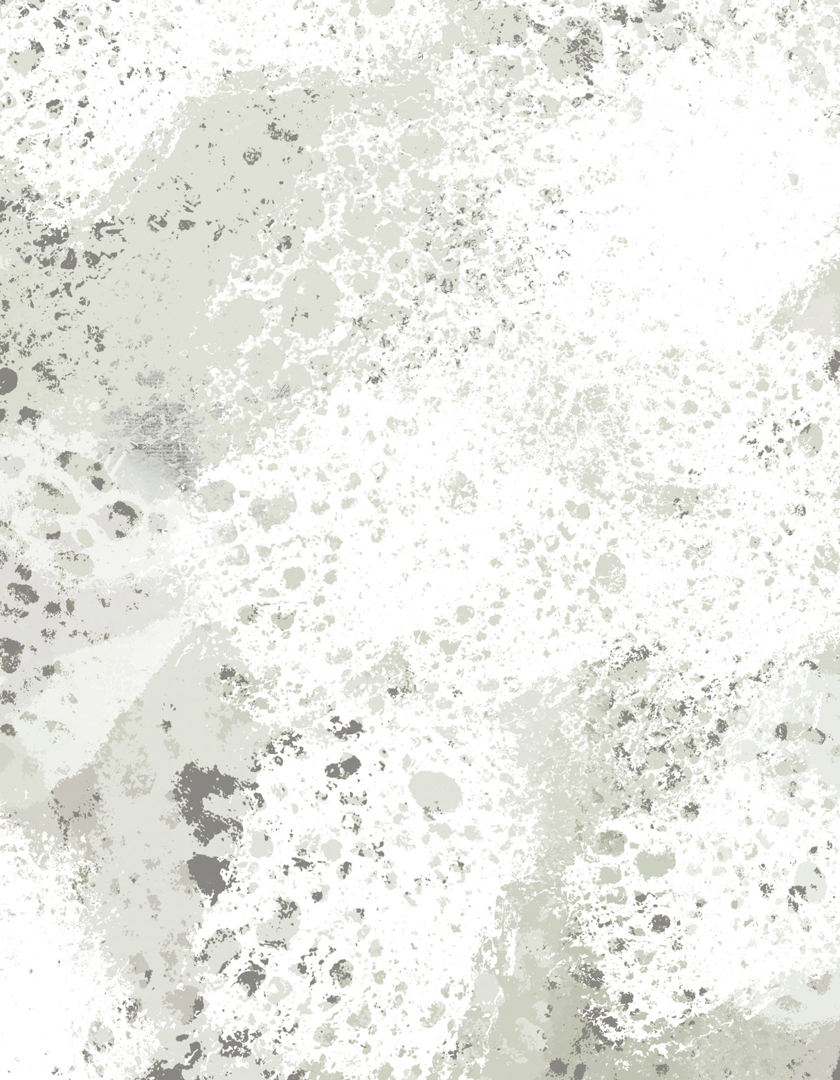 Charcoal White Poster och Canvastavla